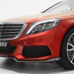 Brabus prepares a red W222 S-Class for Santa Claus