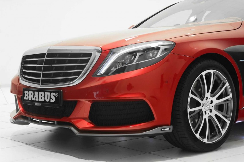 Brabus prepares a red W222 S-Class for Santa Claus 297609