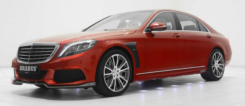 Brabus prepares a red W222 S-Class for Santa Claus 297613