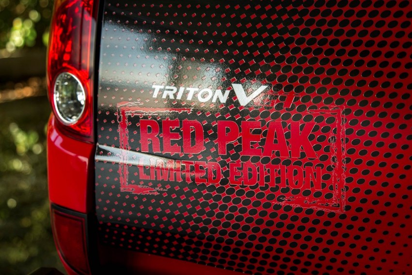Mitsubishi Triton VGT Red Peak Limited Edition – 10 units only, RM114,550 Sabah, RM114,641 Sarawak 293065
