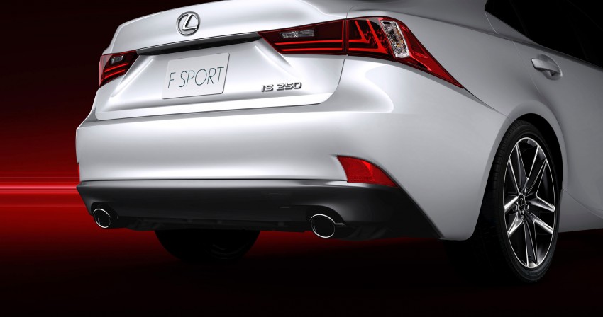 New 2014 Lexus IS officially revealed – IS 250, IS 350, F Sport, IS 300h, the first ever hybrid IS 150086