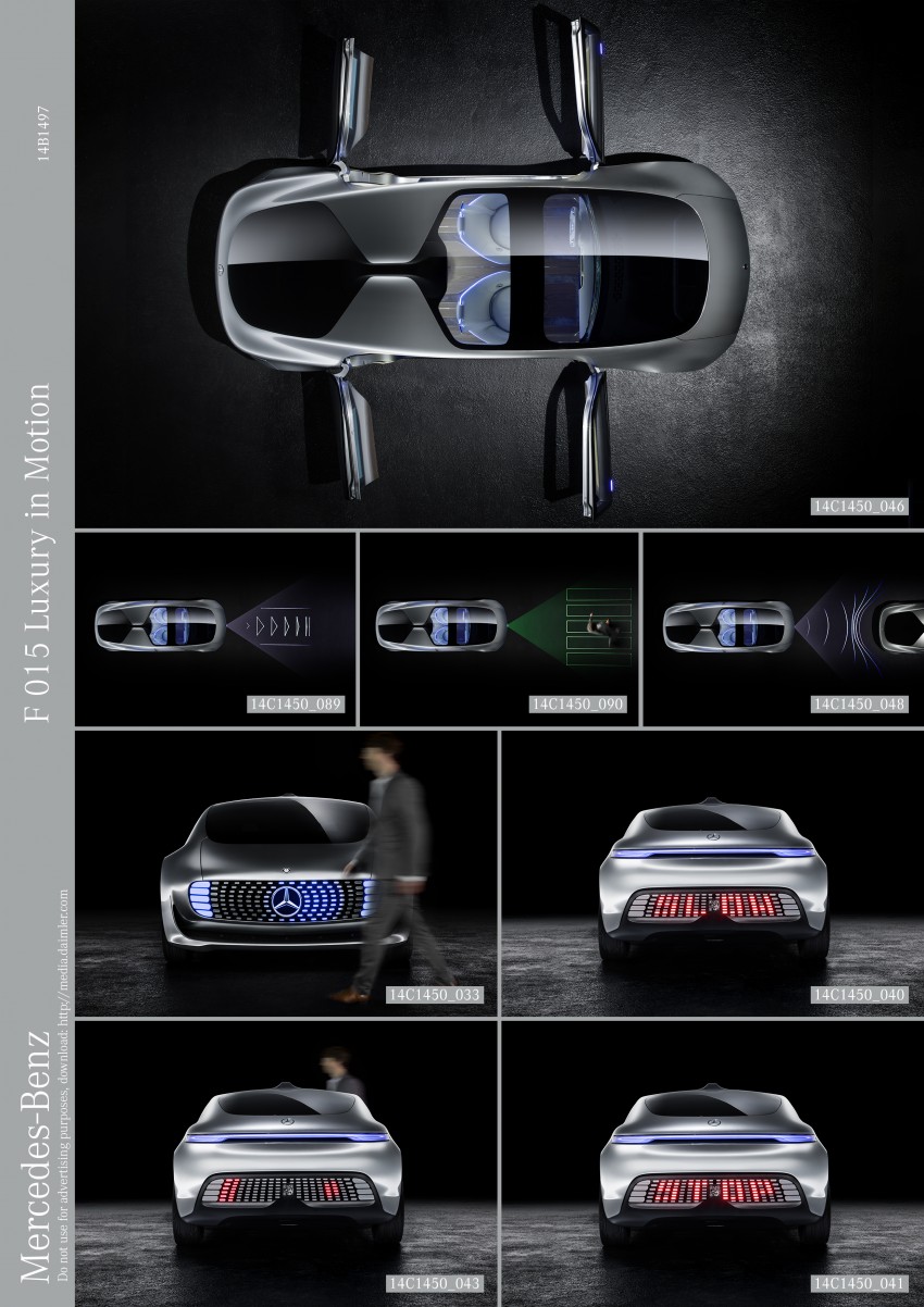 Mercedes-Benz F 015 Luxury in Motion debuts at CES 300867