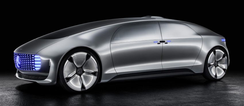 Mercedes-Benz F 015 Luxury in Motion debuts at CES 300791