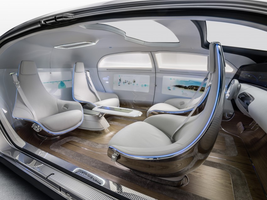 Mercedes-Benz F 015 Luxury in Motion debuts at CES 300864