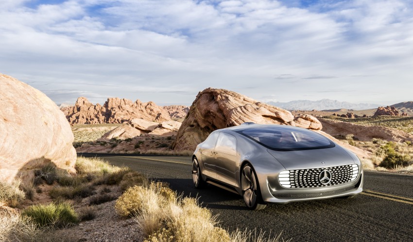Mercedes-Benz F 015 Luxury in Motion debuts at CES 300852