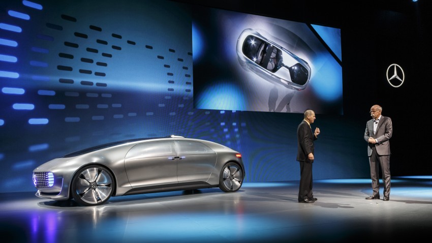 Mercedes-Benz F 015 Luxury in Motion debuts at CES 300786