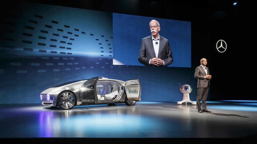 Mercedes-Benz F 015 Luxury in Motion debuts at CES 300831