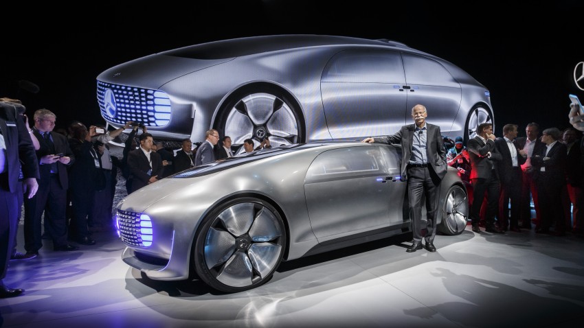 Mercedes-Benz F 015 Luxury in Motion debuts at CES 300788