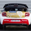 New “60th anniversary” livery for the Citroen DS3 WRC