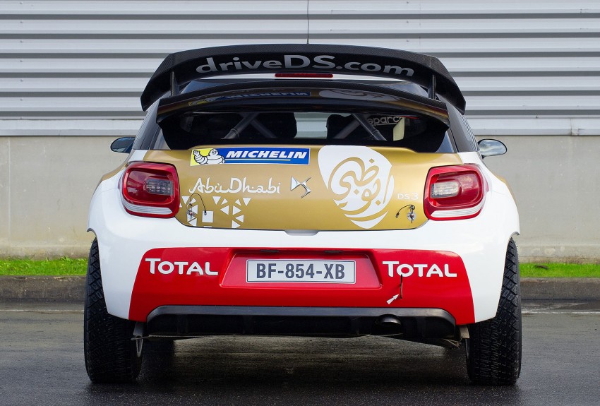 New “60th anniversary” livery for the Citroen DS3 WRC 305094