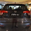 Honda HR-V on show in Malaysia – order books open