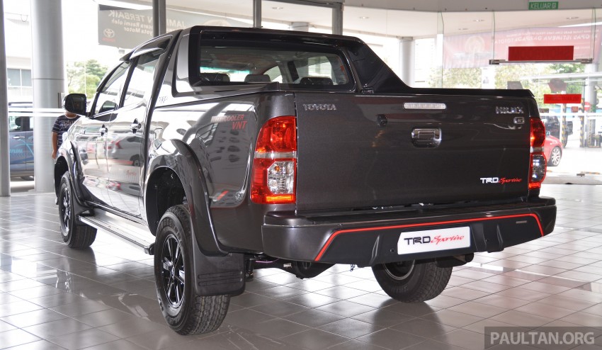 GALLERY: 2015 Toyota Hilux TRD Sportivo – more aggressive looks, racier interior for new variants 301658