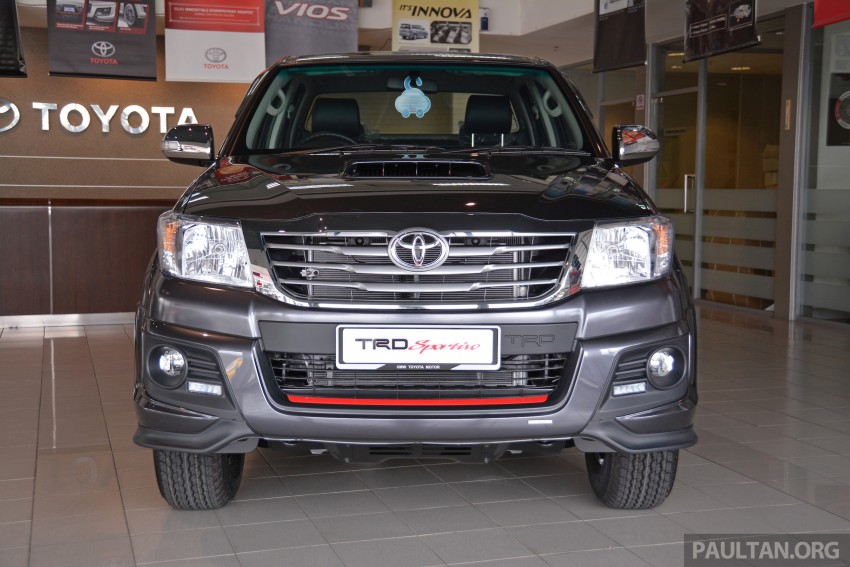 GALLERY: 2015 Toyota Hilux TRD Sportivo – more aggressive looks, racier interior for new variants 301660