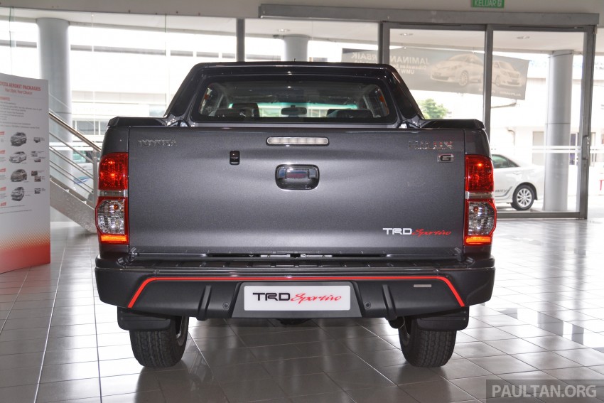GALLERY: 2015 Toyota Hilux TRD Sportivo – more aggressive looks, racier interior for new variants 301661