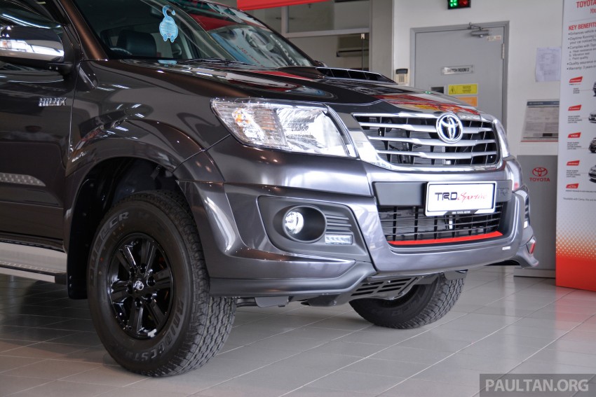 GALLERY: 2015 Toyota Hilux TRD Sportivo – more aggressive looks, racier interior for new variants 301663