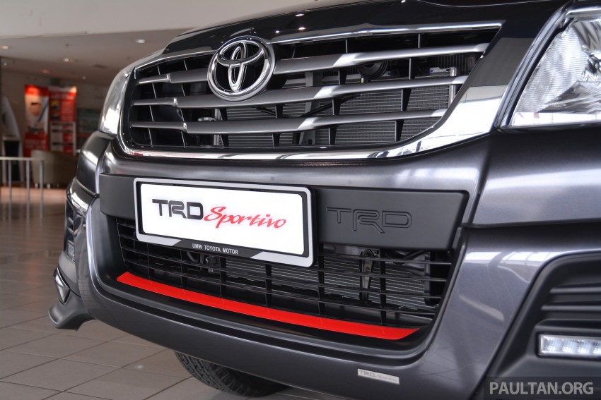 GALLERY: 2015 Toyota Hilux TRD Sportivo – more aggressive looks, racier interior for new variants 301669