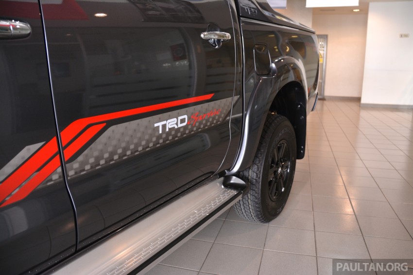 GALLERY: 2015 Toyota Hilux TRD Sportivo – more aggressive looks, racier interior for new variants 301675
