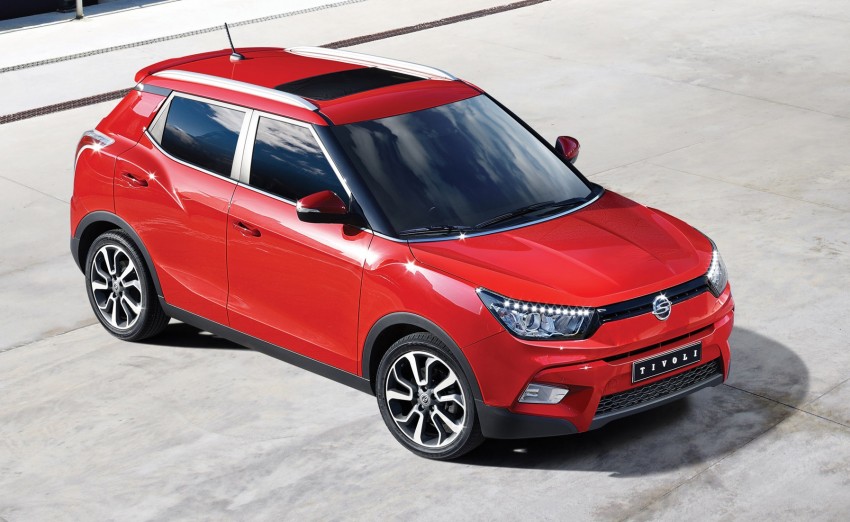 Ssangyong Tivoli launched, European debut in March 303557