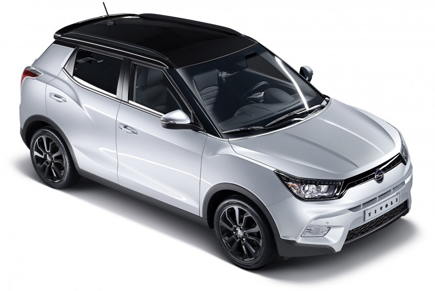 Ssangyong Tivoli launched, European debut in March 303555