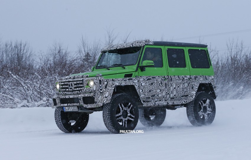 Mercedes-Benz teases G500 4×4² show car for Geneva 305141