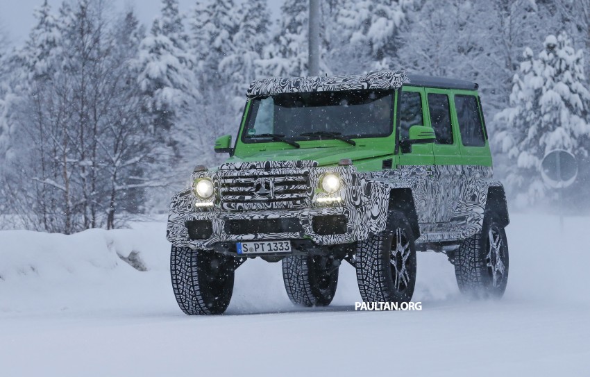 Mercedes-Benz teases G500 4×4² show car for Geneva 305142