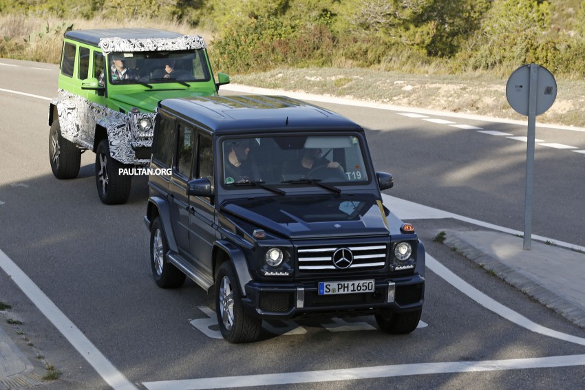 Mercedes-Benz teases G500 4×4² show car for Geneva 305162