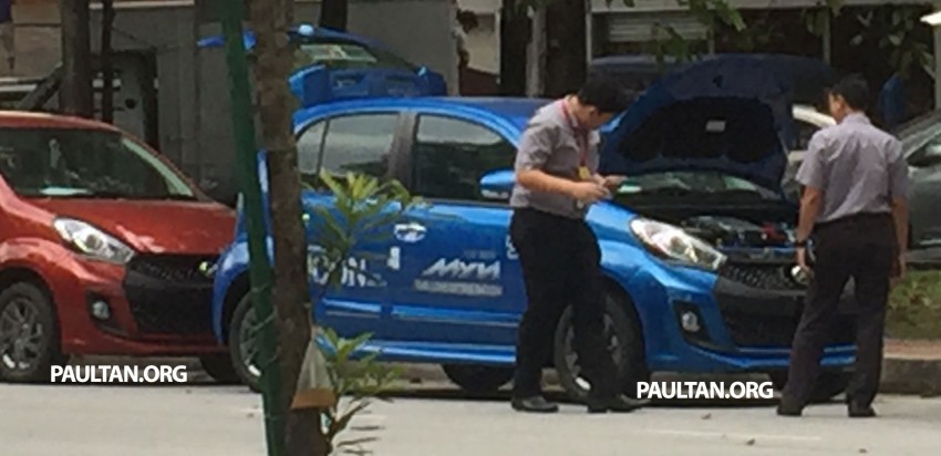 SPYSHOTS: 2015 Perodua Myvi facelift undisguised 303453