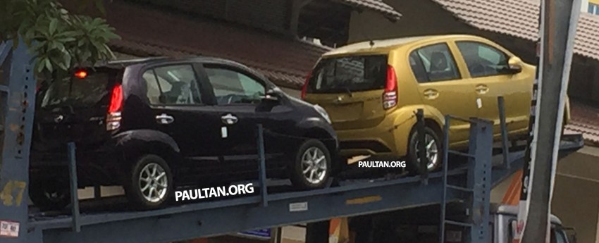 SPYSHOTS: 2015 Perodua Myvi facelift undisguised 303450