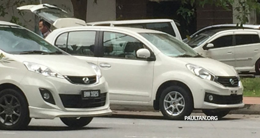 SPYSHOTS: 2015 Perodua Myvi facelift undisguised 303449