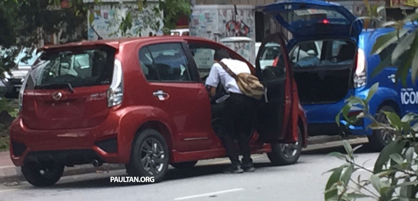 SPYSHOTS: 2015 Perodua Myvi facelift undisguised 303447