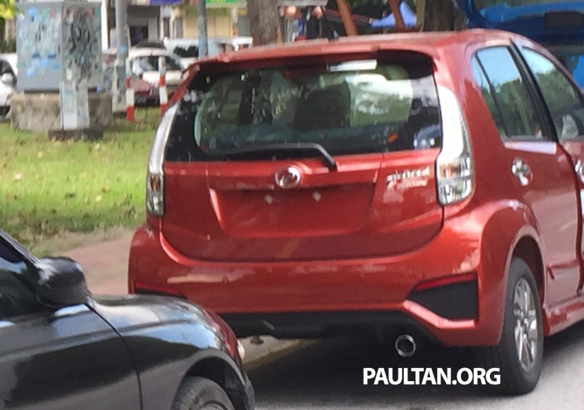 SPYSHOTS: 2015 Perodua Myvi facelift undisguised 303446
