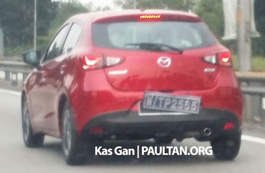 SPIED: 2015 Mazda 2 hatchback spotted in Malaysia 305718