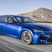 VIDEO: Lexus GS F on a track with the LFA and RC F