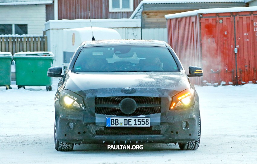 SPYSHOTS: Mercedes-Benz A-Class facelift on test – minimal updates to exterior? 301706
