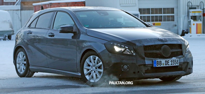 SPYSHOTS: Mercedes-Benz A-Class facelift on test – minimal updates to exterior? 301704