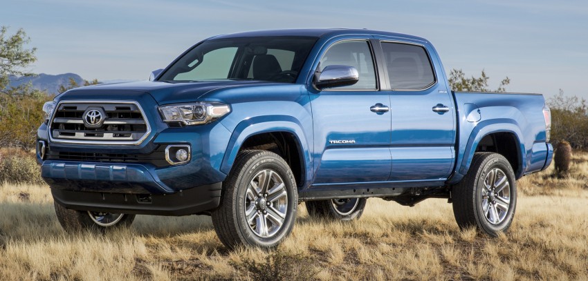 2016 Toyota Tacoma breaks cover at Detroit auto show 303086