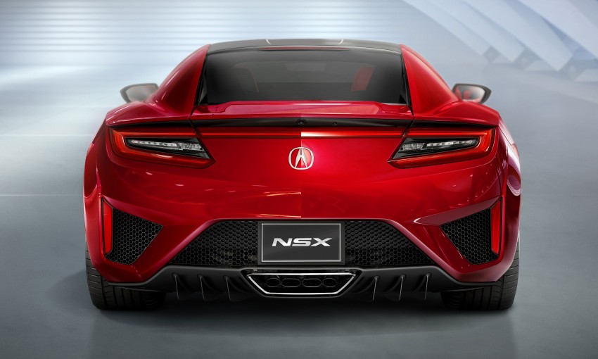 Honda NSX returns – 550 hp twin-turbo V6 AWD hybrid 302713