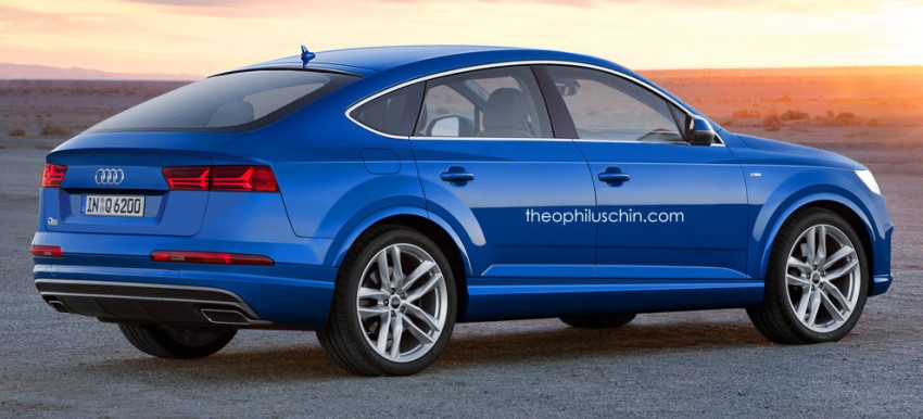 Audi Q6 rendered – X6, GLE Coupe rival considered 306795