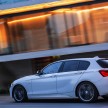 F20 BMW 1 Series facelift unveiled – new face and rear end, 116i and 116d get 1.5 litre three-cylinder engines