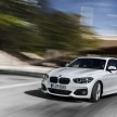 F20 BMW 1 Series facelift unveiled – new face and rear end, 116i and 116d get 1.5 litre three-cylinder engines