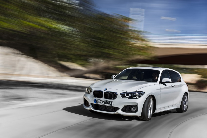 F20 BMW 1 Series facelift unveiled – new face and rear end, 116i and 116d get 1.5 litre three-cylinder engines 303963