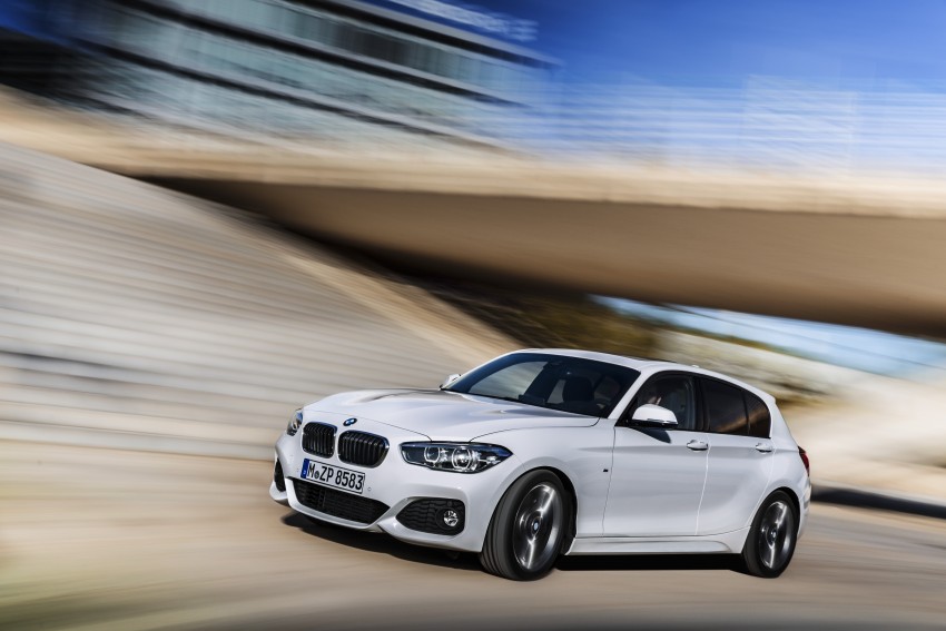 F20 BMW 1 Series facelift unveiled – new face and rear end, 116i and 116d get 1.5 litre three-cylinder engines 303966