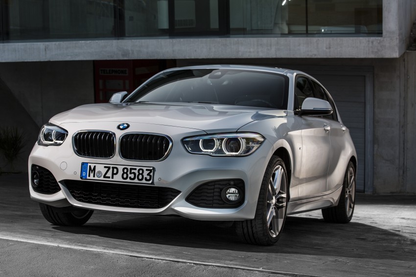 F20 BMW 1 Series facelift unveiled – new face and rear end, 116i and 116d get 1.5 litre three-cylinder engines 303970