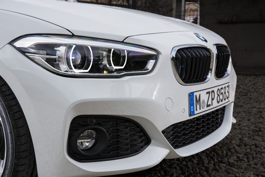 F20 BMW 1 Series facelift unveiled – new face and rear end, 116i and 116d get 1.5 litre three-cylinder engines 303971