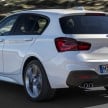 F20 BMW 1 Series facelift unveiled – new face and rear end, 116i and 116d get 1.5 litre three-cylinder engines
