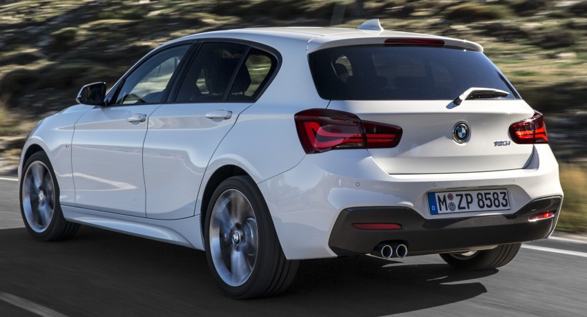 F20 BMW 1 Series facelift unveiled – new face and rear end, 116i and 116d get 1.5 litre three-cylinder engines Image #303954