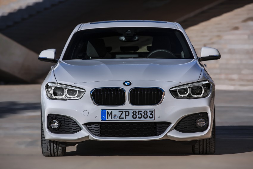F20 BMW 1 Series facelift unveiled – new face and rear end, 116i and 116d get 1.5 litre three-cylinder engines 303973