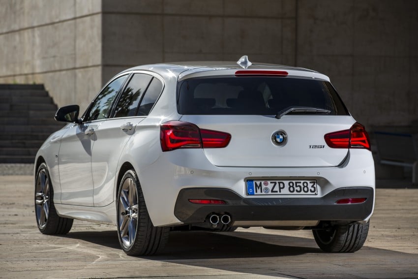 F20 BMW 1 Series facelift unveiled – new face and rear end, 116i and 116d get 1.5 litre three-cylinder engines 303974