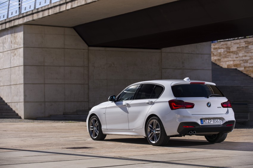 F20 BMW 1 Series facelift unveiled – new face and rear end, 116i and 116d get 1.5 litre three-cylinder engines 303975
