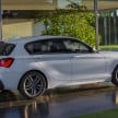 F20 BMW 1 Series facelift unveiled – new face and rear end, 116i and 116d get 1.5 litre three-cylinder engines